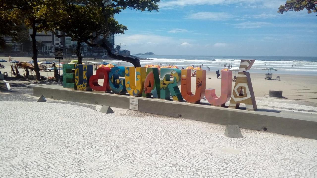 דירות גוארויה Aconchego Na Praia מראה חיצוני תמונה